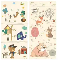 Игровой термо коврик 2-х сторонний Baby Home Textile EVA D-804 180х200х0.8см. Multicolor (109964)