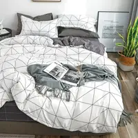Постельное белье семейное Dushka Home Поликотон 21128 160х215х2 см