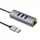 HUB адаптер Easy link USB Gigabit Ethernet adapter HB34 (USB to USB3.0*3+RJ45)
