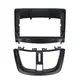 Переходная рамка Lesko 9" Peugeot 207 2010-2016 6869 Black