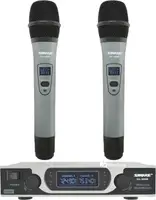 Радіосистема SH-999R, база, 2 мікрофони + Кейс (7055)