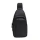 Мужской кожаный рюкзак через плечо Borsa Leather K1617f-black