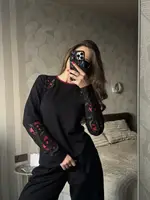 Світшот жіночий "Квітуча Ніч"