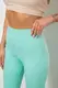 Треки женские однотонные, цвет мятный, 214R340