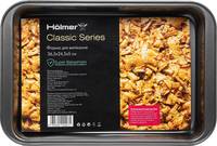 Форма для выпечки Holmer Classic BM-0936-RDG 36.5х24.5х5 см серая