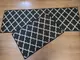 Коврики для дома универсальные 2 пр. 50*80+50*150 см Homytex brown green