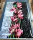 Пленка на кухонную мебель, 85 х 145 см самоклейка, Цветы