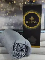 Gri 100х200см., сатиновая простыня на резинке. Belizza Турция.