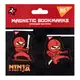 Закладка магнитная для книги YES Ninja 2 707916 2 шт
