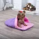 Лежанка для кота и собаки Тапочек фиолетовая с розовым