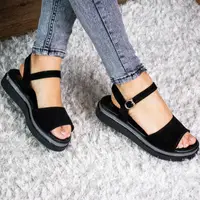 Жіночі сандалі Fashion Werder 3013 41 розмір 25,5 см Чорний