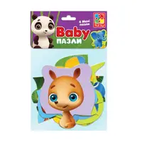 Мягкие пазлы Vladi Toys Зоопарк VT1722-18