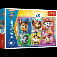 Пазли Trefl 17368 "Друзі готові до пригод" / Nickelodeon: "Щенячий патруль" / 60 елм.