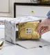 Диспенсер для салфеток 6450 19 см белый мрамор