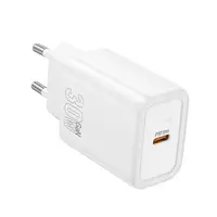 Адаптер сетевой HOCO Gentle single port charger N62 |1Type-C, 30W/3A, PD/QC|