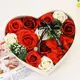 Набор цветов из мыла "My love", Червоний, Red
