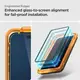 Защитное стекло Spigen для iPhone 15 Plus - ALIGNmaster (2 шт), Black (AGL06886)