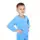 Пижама детская теплая из плюша однотонная Blue
