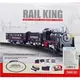 Железная дорога "Rail King", свет, звук