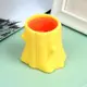 Игрушка антистресс Фуфлик Белочка из пенька (желтая)