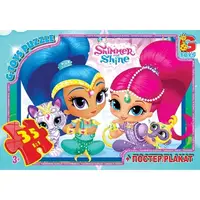 Пазлы G-Toys Шиммер и Шайн OS608 35 деталей