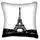 Подушка габардиновая с принтом Paris 40x40 см 4PW_BP009