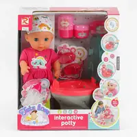 Пупс функциональный с аксессуарами "Rong Long, Baby". Multicolor (125303)