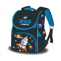 Рюкзак шкільний Space Space adventure 988859 33х26х26 см чорний з синім