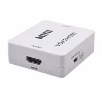 Конвертер перехідник відеосигналу VGA to HDMI + аудіо