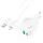 Адаптер сетевой HOCO Type-C to Lightning Cable Lucky dual-port  charger set C111A |1USB/1Type-C, 30W/3A, PD/QC|