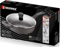 Сотейник із кришкою Bergner Retro BG-30736-NP 28 см чорний