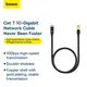 Кабель Baseus high Speed Seven types of RJ45 10Gigabit network cable (round cable) |20m|