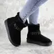 Женские замшевые угги Fashion Idola 1398 41 размер 25,5 см Черный