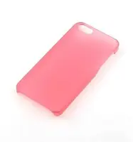 Чехол на iPhone 5/5s Ultra Slim гибкий красный пластик 504801