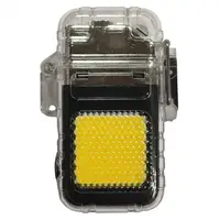 Електроімпульсна запальничка Flashlight 9258 спіральна usb запальничка з ліхтариком Чорна