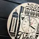 Часы настенные из дерева «Стоматология»