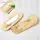 Женские следки Supretto с эффектом массажа закрытые ортопедические, бежевые