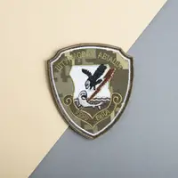 Шеврон на липучке Штурмовая авиация 8,7х10 см вышитый патч нашивка