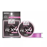 Шнур Varivas Super Trout Area PE X4 Pink 75m 2.92kg 0.074mm #0.2 (2275403 / VA 16077)