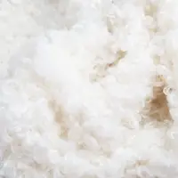 Ткань мех искусственный Каракуль молоко