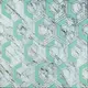 Панель стеновая 3D 700х700х4мм Серо-зеленые соты мрамор SW-00002006