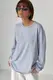 Однотонный базовый лонг oversize – серый цвет, ONE SIZE (есть размеры)