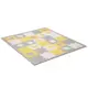 Коврик-пазл Kinderkraft Luno Shapes Yellow, 30 элементов (KPLUSH00YEL0000)