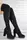 Женские ботфорты Fashion Ebony 1363 36 размер 23 см Черный
