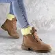 Женские зимние ботинки Fashion Taffata 1374 37 размер 23,5 см Коричневый