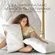 Подушка 70х70 см Air Dream Classic IDEIA с молнией, антиаллергенная, регулируемая высота, премиум микрофибра