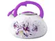 Чайник эмалированный со свистком 3,2 л Violet Handle Zauberg 6-L-3-2 80385