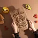 Доска разделочная S "Fear no beer" из ореха, англійська
