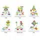 3D Пазл TU LE HUI Creative Puzzle 4 в 1 конструктор с шуруповертом и электроотверткой "Болтовая мозаика" 193 детали
