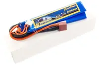 Акумулятор для страйкболу Giant Power Dinogy Li-Pol 1300 мАч 7.4 В 103x20x7,5 мм T-Plug 25C
